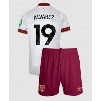 West Ham United Edson Alvarez #19 Tredje sæt Børn 2024-25 Kortærmet (+ Korte bukser)